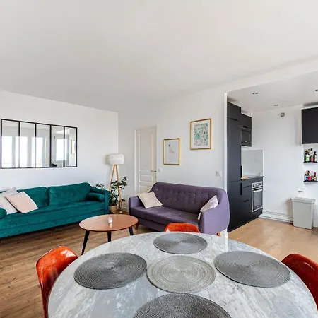 Appartamento Guestready - Sejour Vue Tour Eiffel, Pied Du Metro Montrouge Esterno foto
